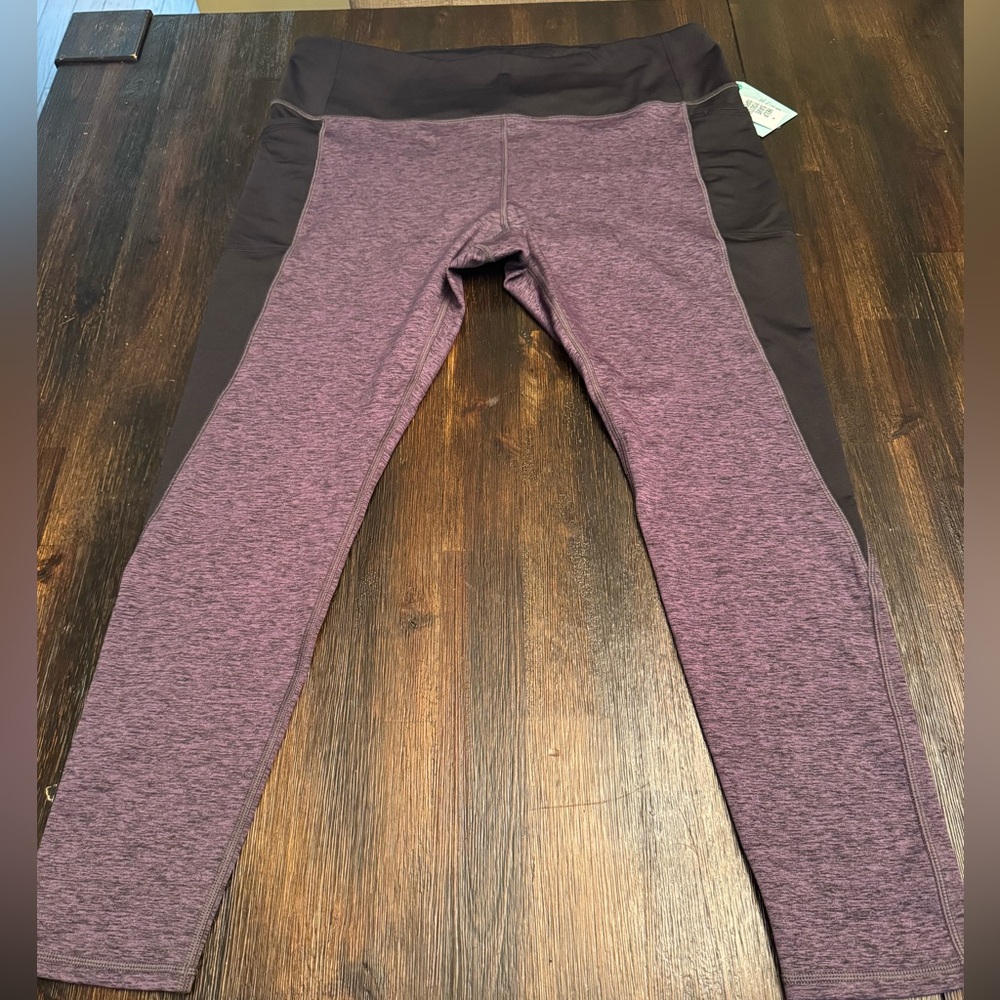 DSG Cold Weather Compression Leggings in Asphalt/Pure Black Size 2X